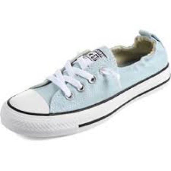 Converse all star blue slip on sneakers women’s size 9 skateboarding casual - Picture 1 of 9